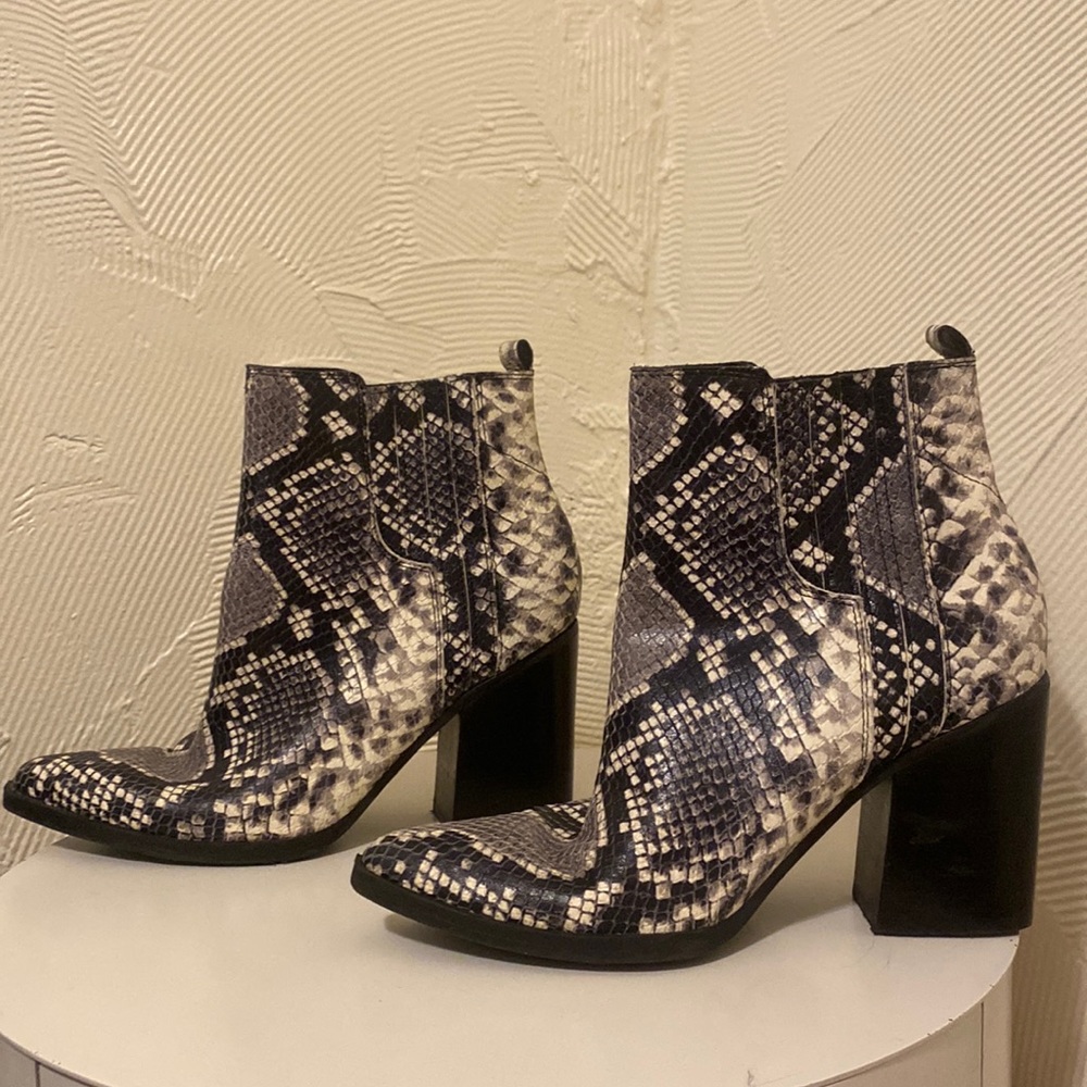 Marc Fisher Snakeskin Boots